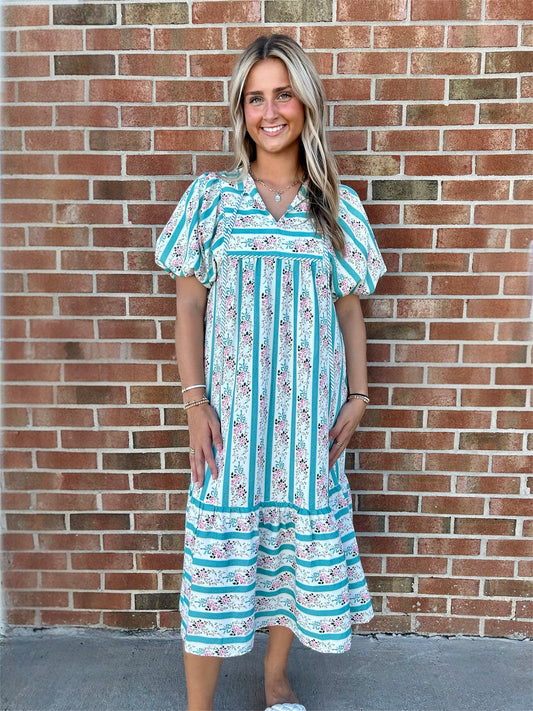 Callie Striped Dress