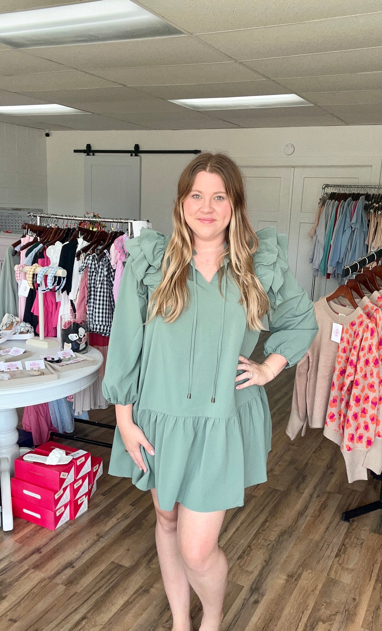 Long Sleeve Dixie Dress