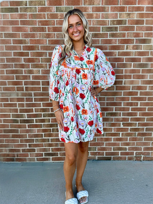 Christina Floral Dress