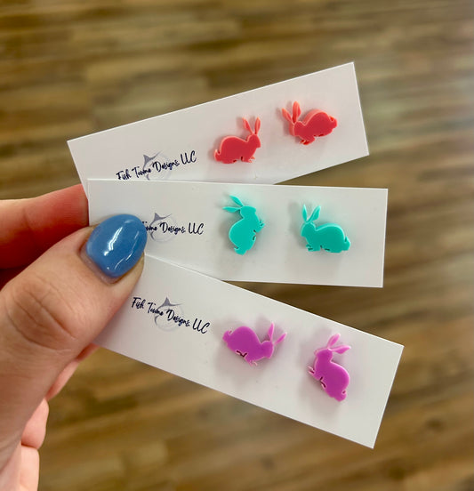 Easter Bunny Studs