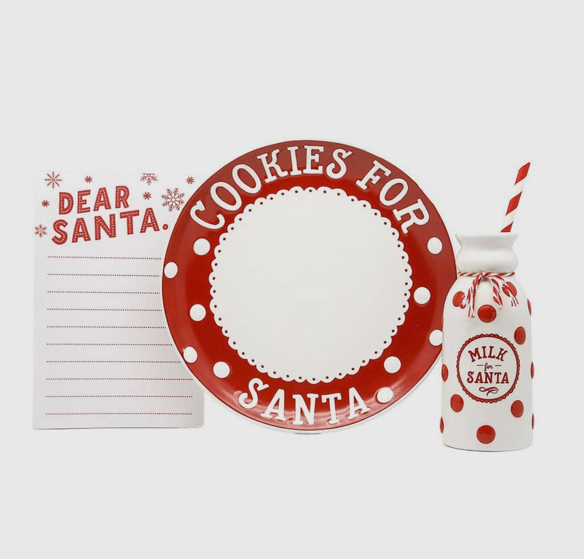 Santa Cookie Set