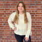 Tassel Cream Sweater