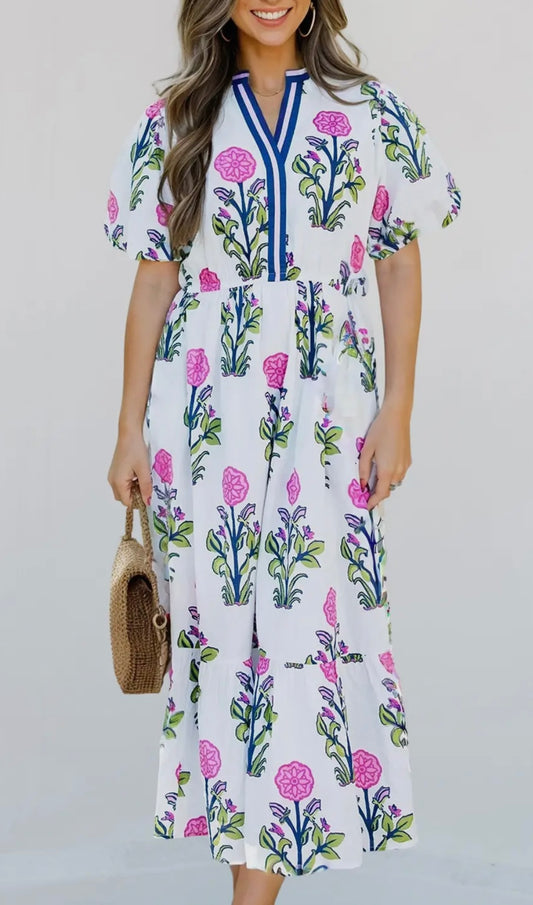 Hailey Floral Print Dress