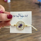 Purple Queen Annes Lace Bracelet