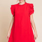 Karla Dress- Red