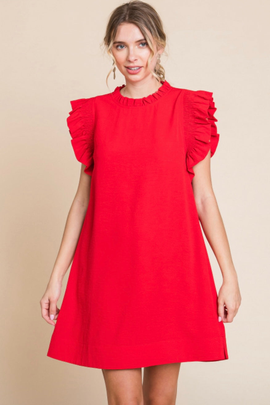 Karla Dress- Red