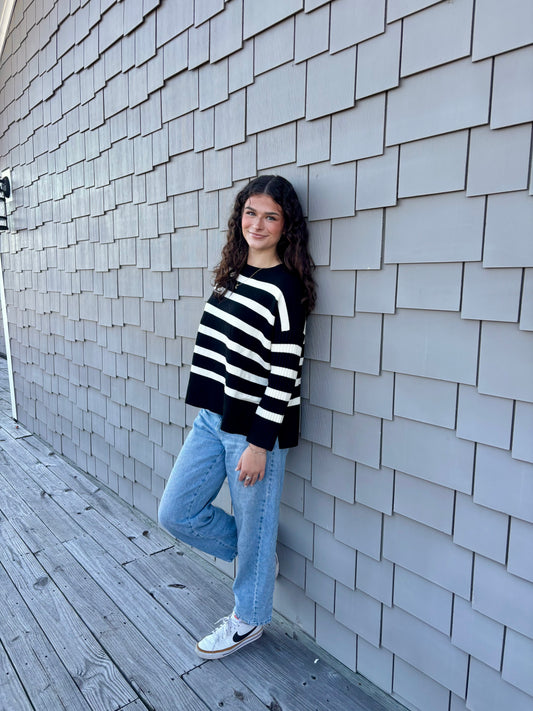 Casey Striped Sweater
