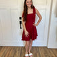 Crimson Bow Dress