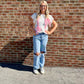 Lyla Pink Bow Sweater