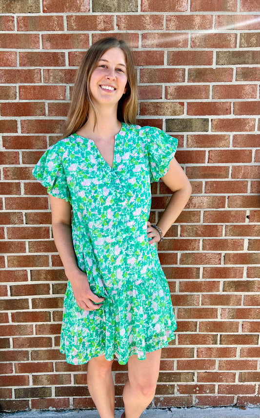 Leah Floral Dress