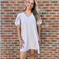 Logan Dress- Oatmeal