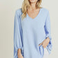 Miranda Top- Sky Blue