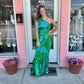Linda One Shoulder Maxi