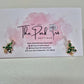 Christmas Tree Pave Earrings