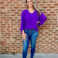 Miranda Top-Purple