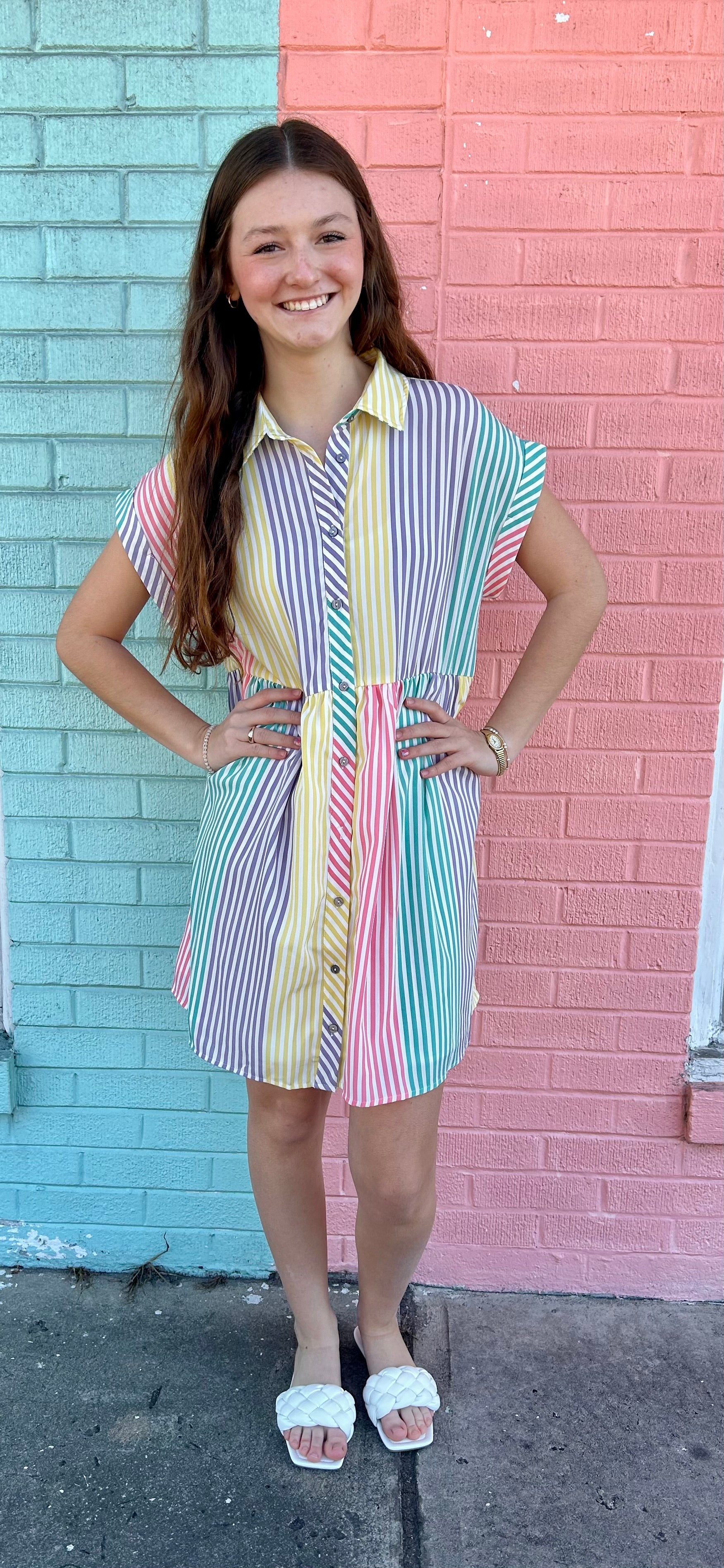 Lemon Blush Dress The Pink Iris Boutique