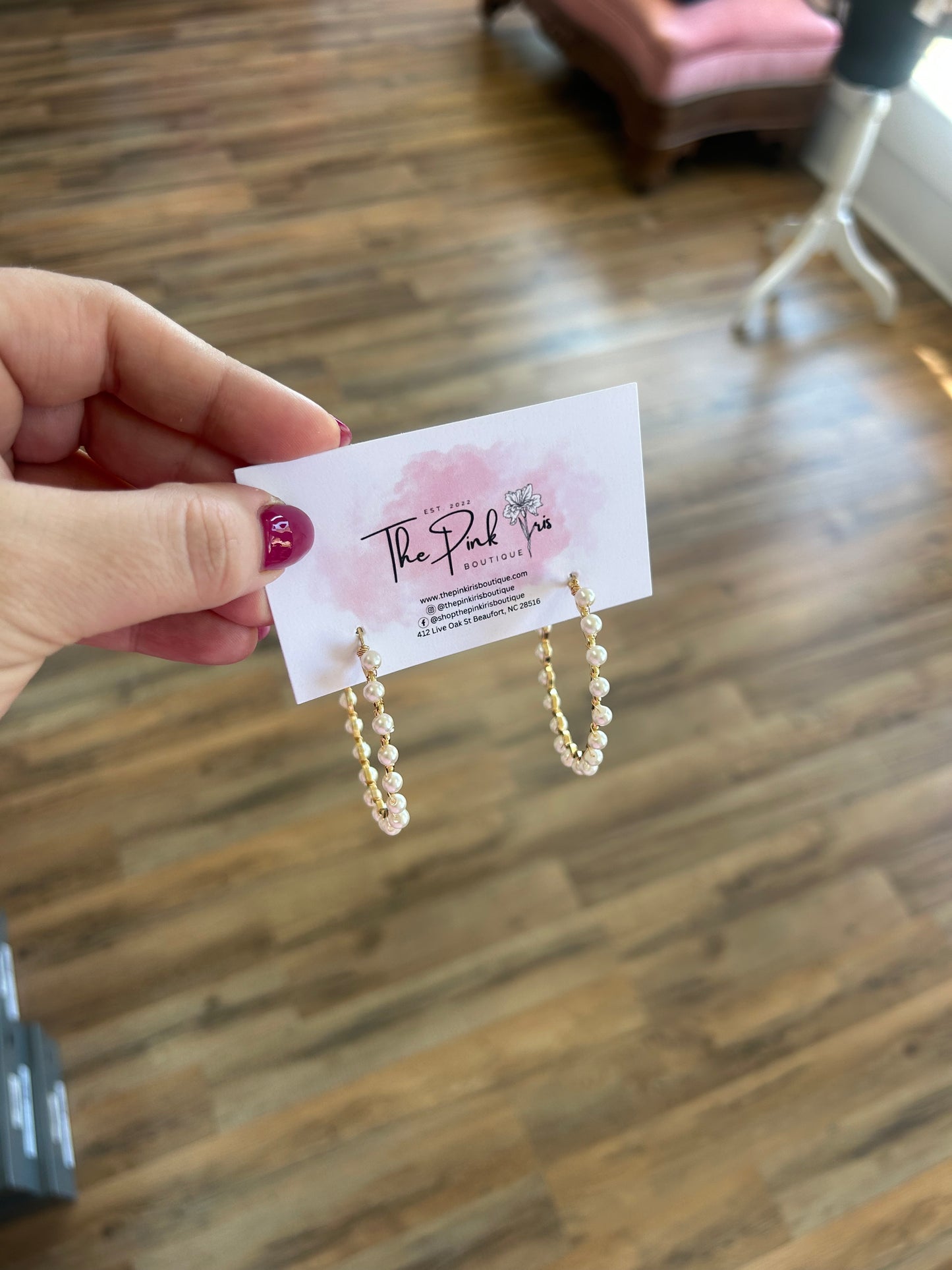 Bead & Winding Metal hoops