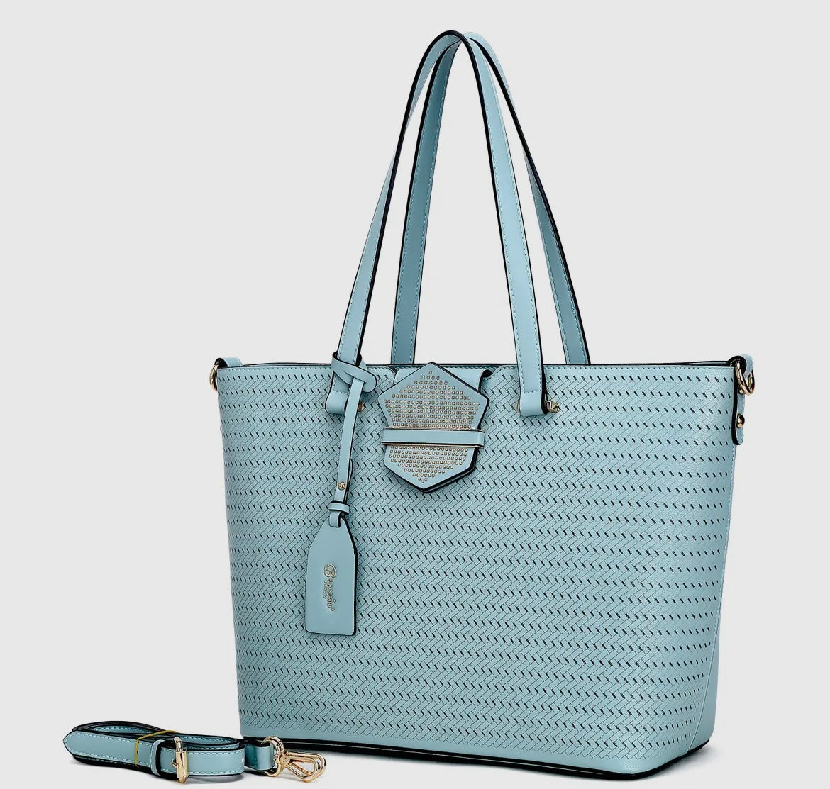 Italian Blue Tote