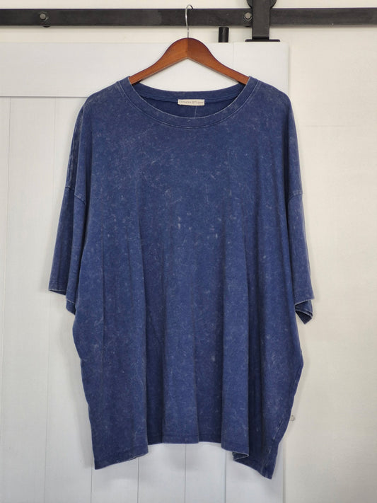 Acid Wash Boyfriend Tee