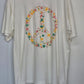 Peace oversized Graphic Tee