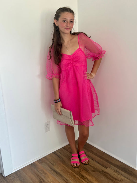 Simone Pink Dress